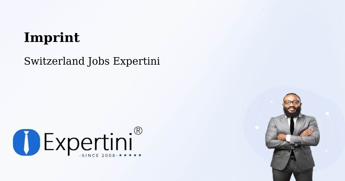 Imprint – Otelfingen - Switzerland Jobs Expertini